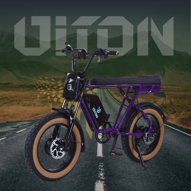 HKM-536915 Diton D1 MAX Electric Off-Road E-Bike 48V 750W, 25Ah Battery, 20" Carbon Steel Frame, Dual Motor, Hydraulic Disc Brakes