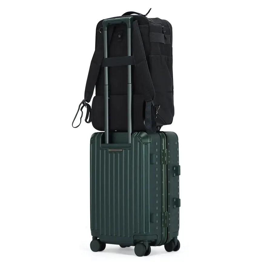HKM-536915 Extra Large Carry-On Luggage Trolley Backpack with Wheels for Air Travel