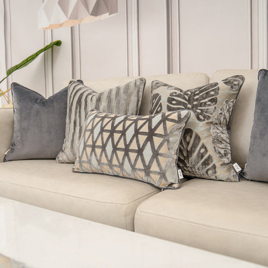 HKM-536915 Fashionable Simple Printing Polyester Fiber Pillowcase - Various Patterns Available