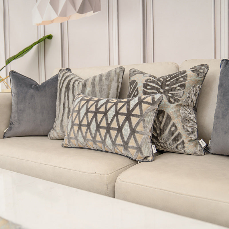 HKM-536915 Fashionable Simple Printing Polyester Fiber Pillowcase - Various Patterns Available