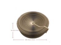 HKM-5369405 Deformed Cat Scratching Board - Corrugated Paper, 50cm Diameter, 13cm Height, 1.2kg