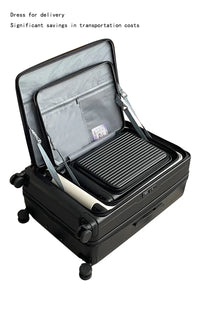 HKM-536979 Luxury Travel Suitcase Set with Silent Universal Wheels and Carry Bag for Adults