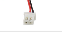 HKM-537107 12V 2-Pin 25mm Cooling Fan for 3D Printers - Compact DC Cooling Solution