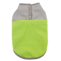 HKM-5371581 Fluffy Stand Collar Jacket in Contrast Colors for All Occasions