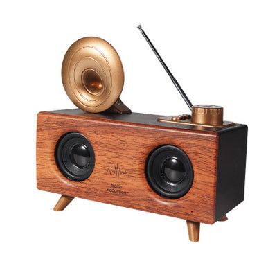 HKM-537299 Wireless Horn Flower Bluetooth Speaker with Multiple Playback Options - 10m Range, 6H Playtime, 1800mAh Battery