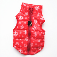 HKM-5373373 Striped Puppy Jacket Vest for Autumn/Winter with Traction Buckle – Medium Warmth and Easy Care