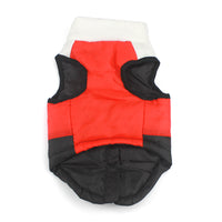 HKM-5373373 Striped Puppy Jacket Vest for Autumn/Winter with Traction Buckle – Medium Warmth and Easy Care