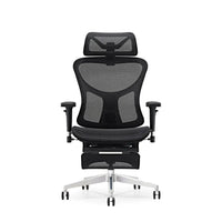 HKM-537363 Ergonomic Adjustable Swivel Office Chair with 3D Armrests and Footrest