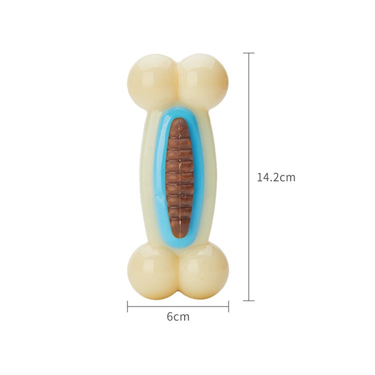 HKM-5374013 Nylon Card Bone Pet Toy for Chewing and Interactive Play - Multi-size Options Available