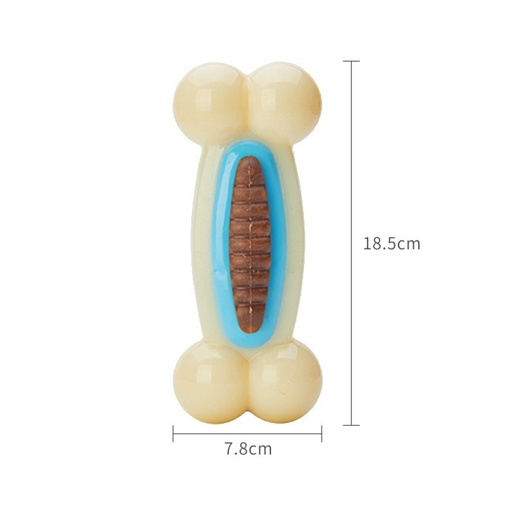 HKM-5374013 Nylon Card Bone Pet Toy for Chewing and Interactive Play - Multi-size Options Available