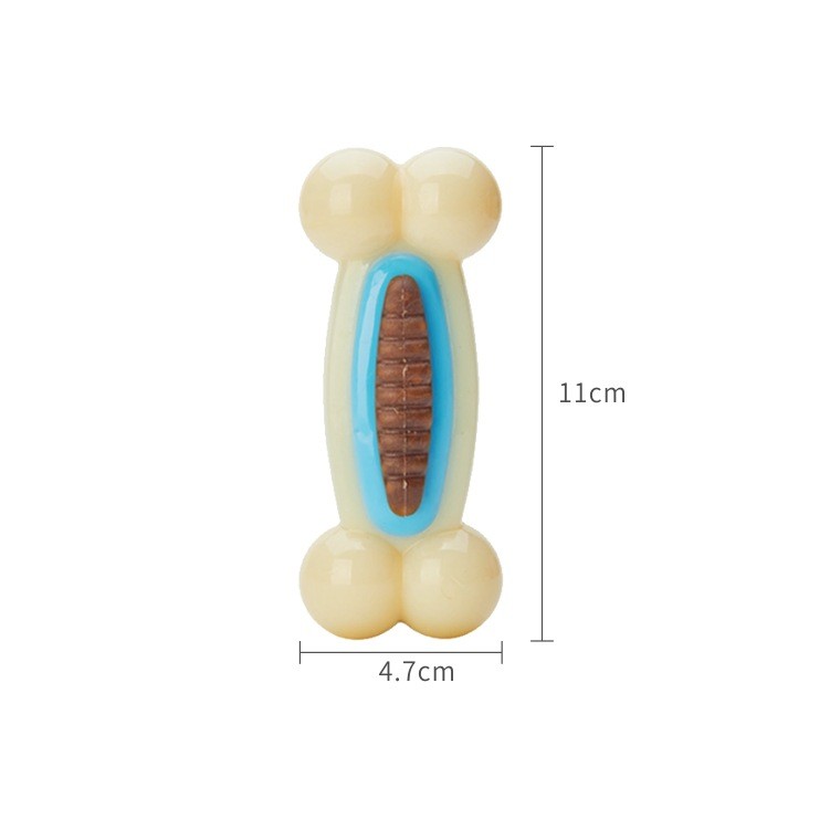 HKM-5374013 Nylon Card Bone Pet Toy for Chewing and Interactive Play - Multi-size Options Available