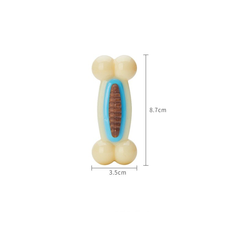 HKM-5374013 Nylon Card Bone Pet Toy for Chewing and Interactive Play - Multi-size Options Available