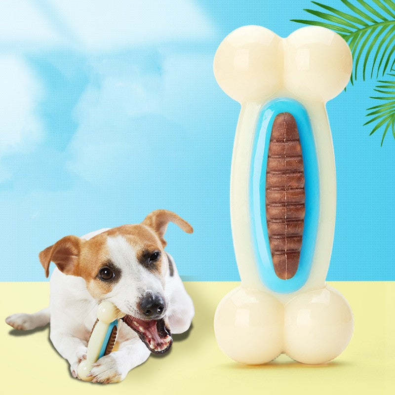HKM-5374013 Nylon Card Bone Pet Toy for Chewing and Interactive Play - Multi-size Options Available
