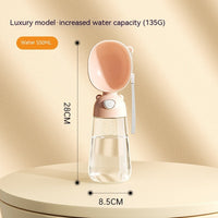 HKM-5375037 Portable Dog Water Bottle with Food and Water Container for Outdoor Travel and Feeding