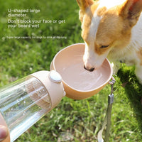HKM-5375037 Portable Dog Water Bottle with Food and Water Container for Outdoor Travel and Feeding