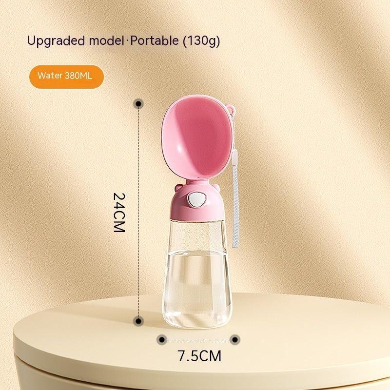 HKM-5375037 Portable Dog Water Bottle with Food and Water Container for Outdoor Travel and Feeding