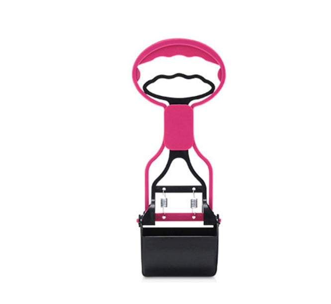 HKM-5376829 Portable Plastic Pet Waste Picker with Long Handle - Available in Multiple Colors
