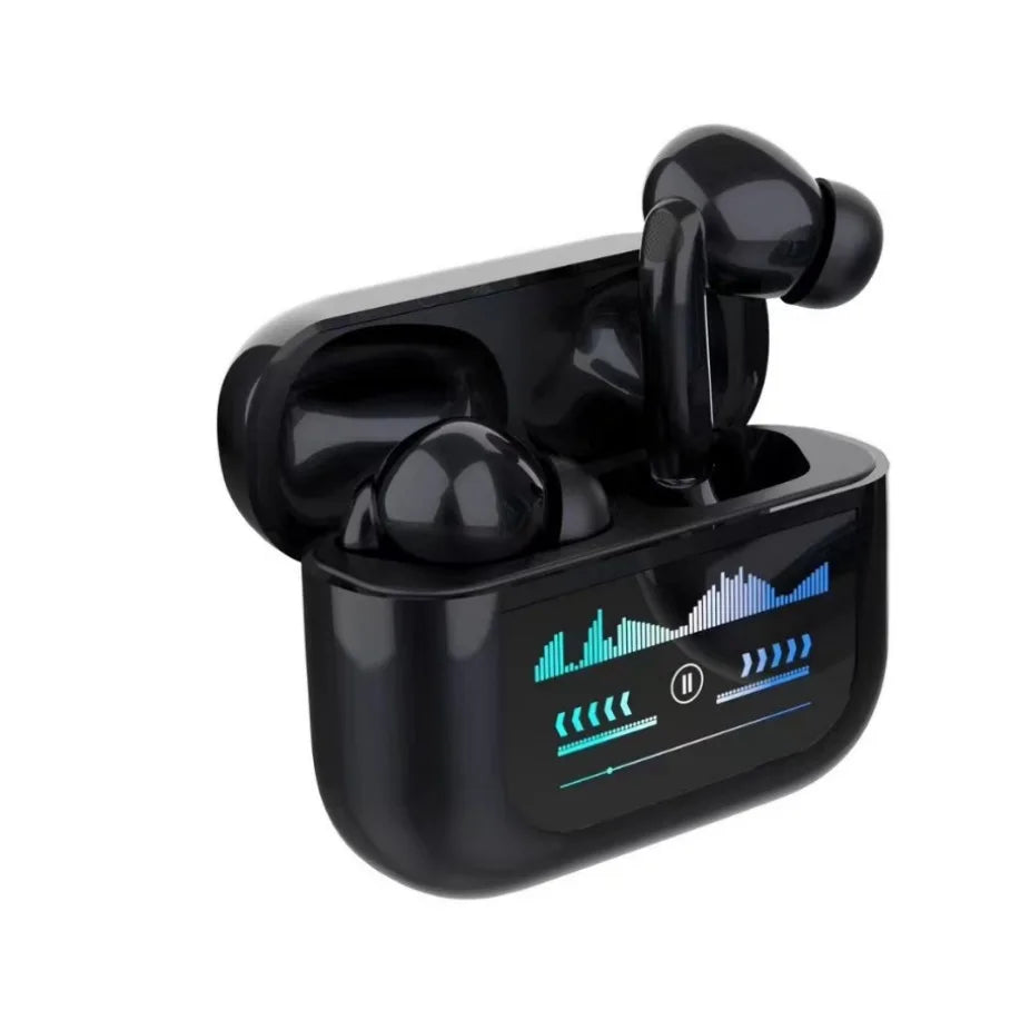HKM-537747 YX30 True Wireless Earbuds with Active Noise Cancelling, Waterproof Design, and Built-in Microphone for Sports and Running