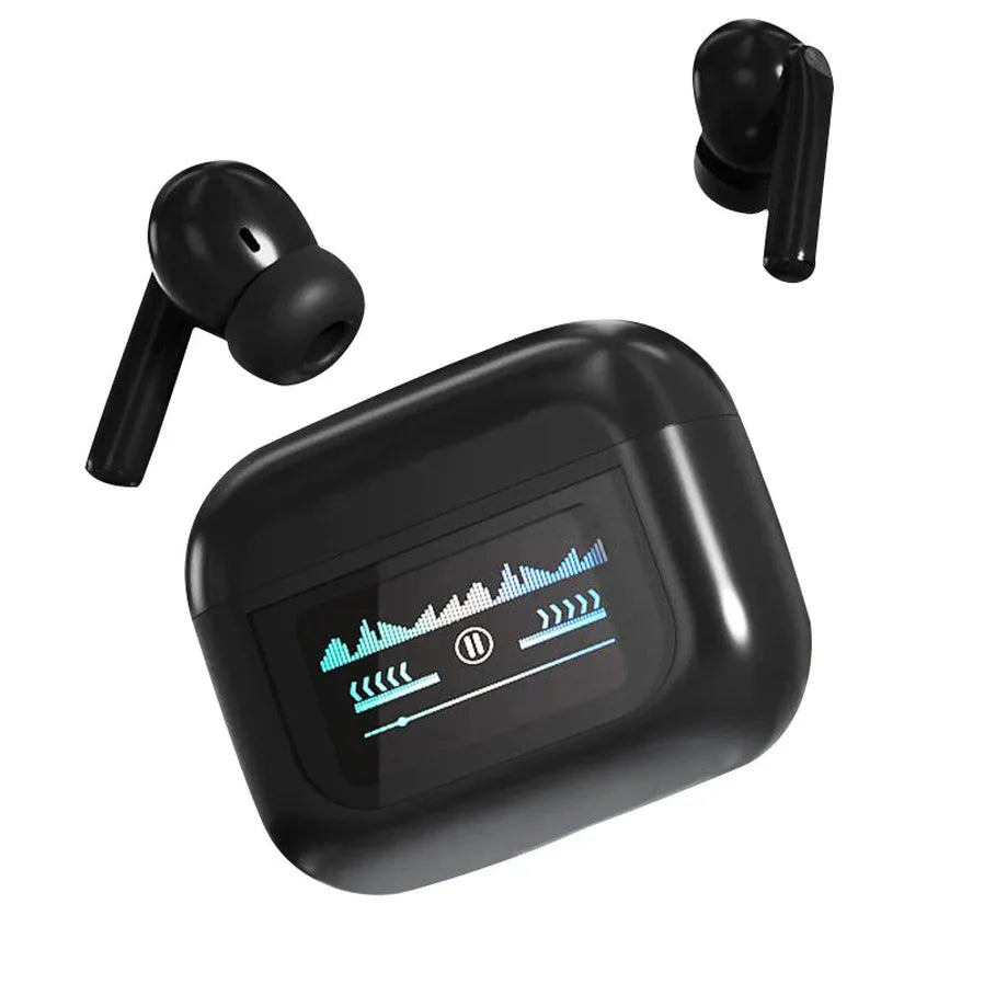 HKM-537747 YX30 True Wireless Earbuds with Active Noise Cancelling, Waterproof Design, and Built-in Microphone for Sports and Running
