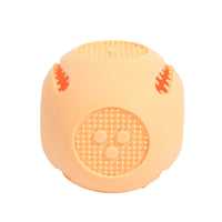 HKM-5377597 Durable Bite-Resistant Food-Grade Silicone Pet Toy Ball for Dogs and Cats, Molar Cleaning & Puzzle Design