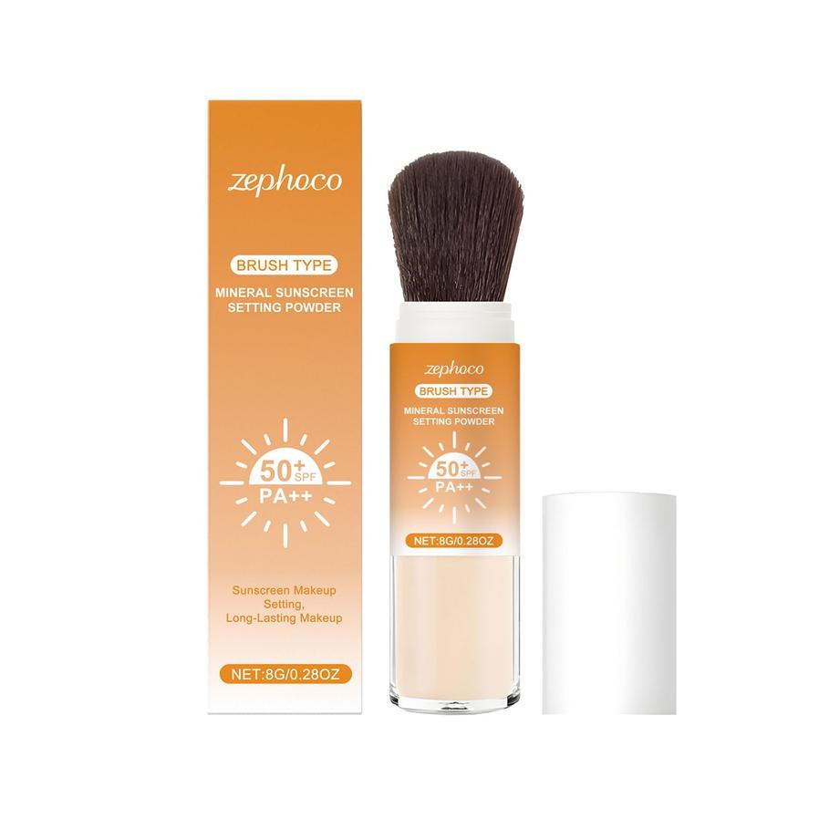 HKM-537811 Sunscreen Setting Powder with SPF Protection and Skin-Soothing Ingredients