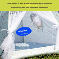 HKM-5379005 Lightweight Summer Cat Tent Bed - Four-Season Design in Durable Cloth, Multiple Colors Available