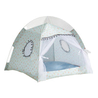 HKM-5379005 Lightweight Summer Cat Tent Bed - Four-Season Design in Durable Cloth, Multiple Colors Available