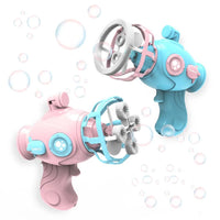 HKM-538003 Cartoon Submarine Bubble Blower Toy for Kids - Fun Water Play with Multi-Hole Bubbles