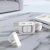 HKM-538067 Calus 6 Pro Wireless Earbuds with Bluetooth 5.3 and Transparent Charging Case