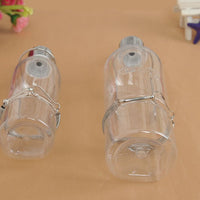 HKM-5380797 Stainless Steel Drinking Fountain for Small Animals - 180ml & 350ml Capacity Water Dispenser