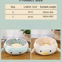 HKM-5382205 Dinosaur Shape Cat Bed and Hammock – Cute & Comfortable Pet Sofa for Small Cats and Dogs