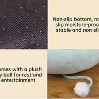 HKM-5382205 Dinosaur Shape Cat Bed and Hammock – Cute & Comfortable Pet Sofa for Small Cats and Dogs