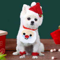 HKM-5382333 Christmas Elk Cotton Bib – Average Size, 65cm Length, Perfect for Holiday Celebrations