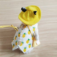 HKM-5383101 Cute Cotton Rabbit Harness and Leash Set for Small Pets