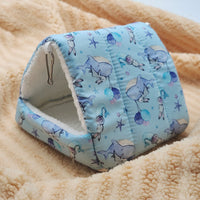 HKM-5384765 Cozy Rabbit Hutch and Pet House for Guinea Pigs & Hamsters in Various Colors and Sizes