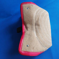 HKM-5385533 Double Handle Hemp Triangular Bite Training Target for Dogs - 33cm x 20cm x 14cm