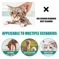 HKM-5386301 Pet Wash-Free Disposable Gloves for Dogs and Cats ¨C 2-Pack
