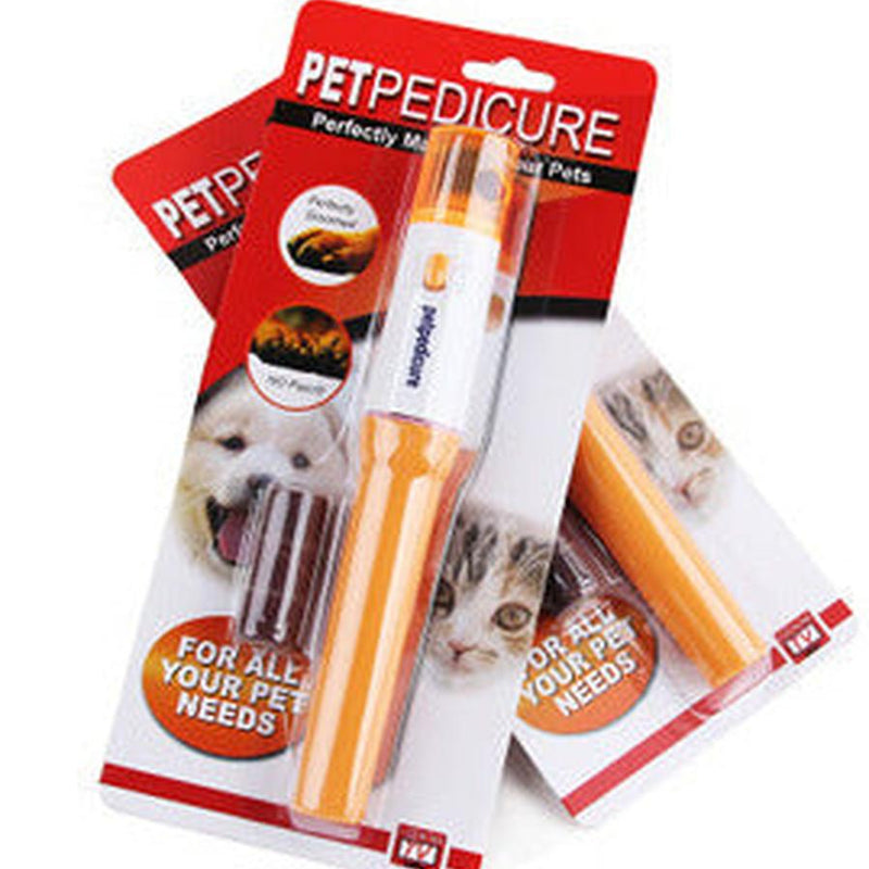 HKM-538643 Electric Nail Polisher for Dogs and Cats - Simple Plastic Design