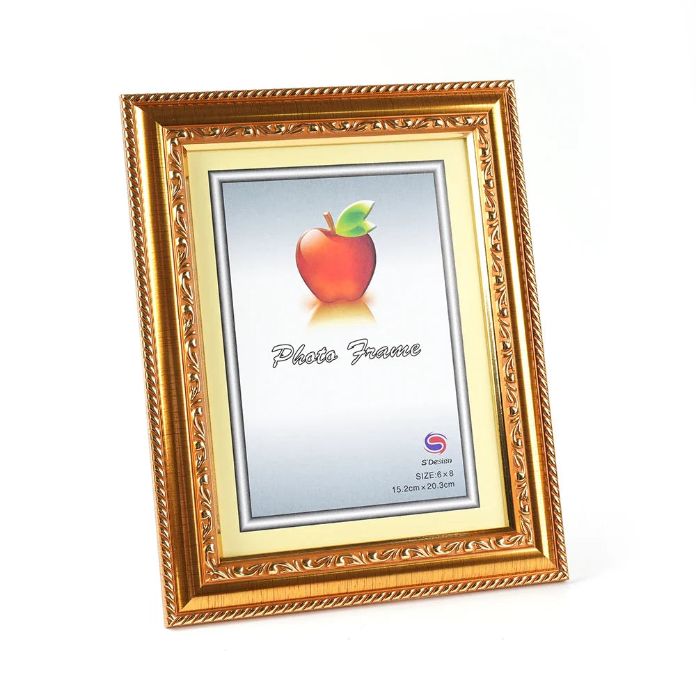 HKM-538771 Elegant Polystyrene Photo Frame for Family and Wedding Photos in Various Sizes (4x6, 5x7, 8x10, 4R, 5R, 6R, 8R, 10R, 11R, A4, 12x16, 12x18)