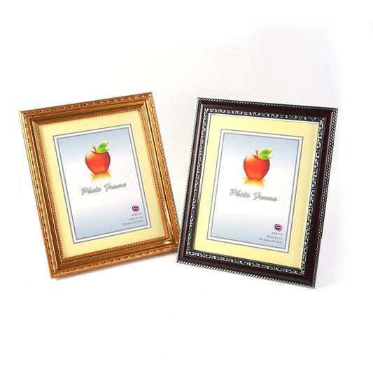 HKM-538771 Elegant Polystyrene Photo Frame for Family and Wedding Photos in Various Sizes (4x6, 5x7, 8x10, 4R, 5R, 6R, 8R, 10R, 11R, A4, 12x16, 12x18)