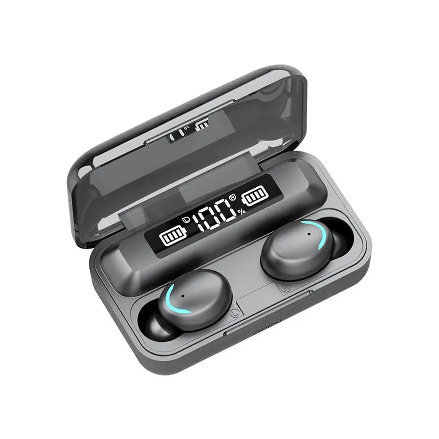 HKM-538899 Wireless TWS 5.1 Earbuds with Charging Box and Built-in Microphone for Sports