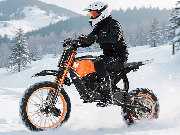 HKM-539219 Full Suspension Electric Hybrid Bike with 1500W Motor for Kids & Adults, 48V Lithium Battery, Hydraulic Disc Brakes