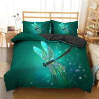 HKM-539219 Nordic Style Down Quilt Cover Set in Multiple Sizes - Two-Piece Bedding Collection