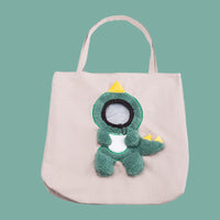 HKM-5392701 Adorable Open Head Canvas Shoulder Bag for Cats and Dogs, Multiple Patterns Available