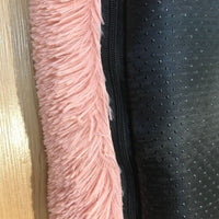 HKM-5394493 Removable and Washable Plush Cotton Pet Nest with Gradient Gray and Leather Powder Options