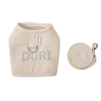 HKM-5395517 Universal Breathable Cat Harness and Leash Set - Adjustable Canvas Strap for Pet Safety