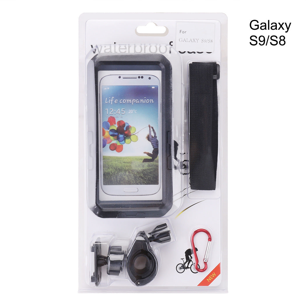 HKM-539603 Five-In-One Bicycle Phone Holder for iPhone and Samsung Devices