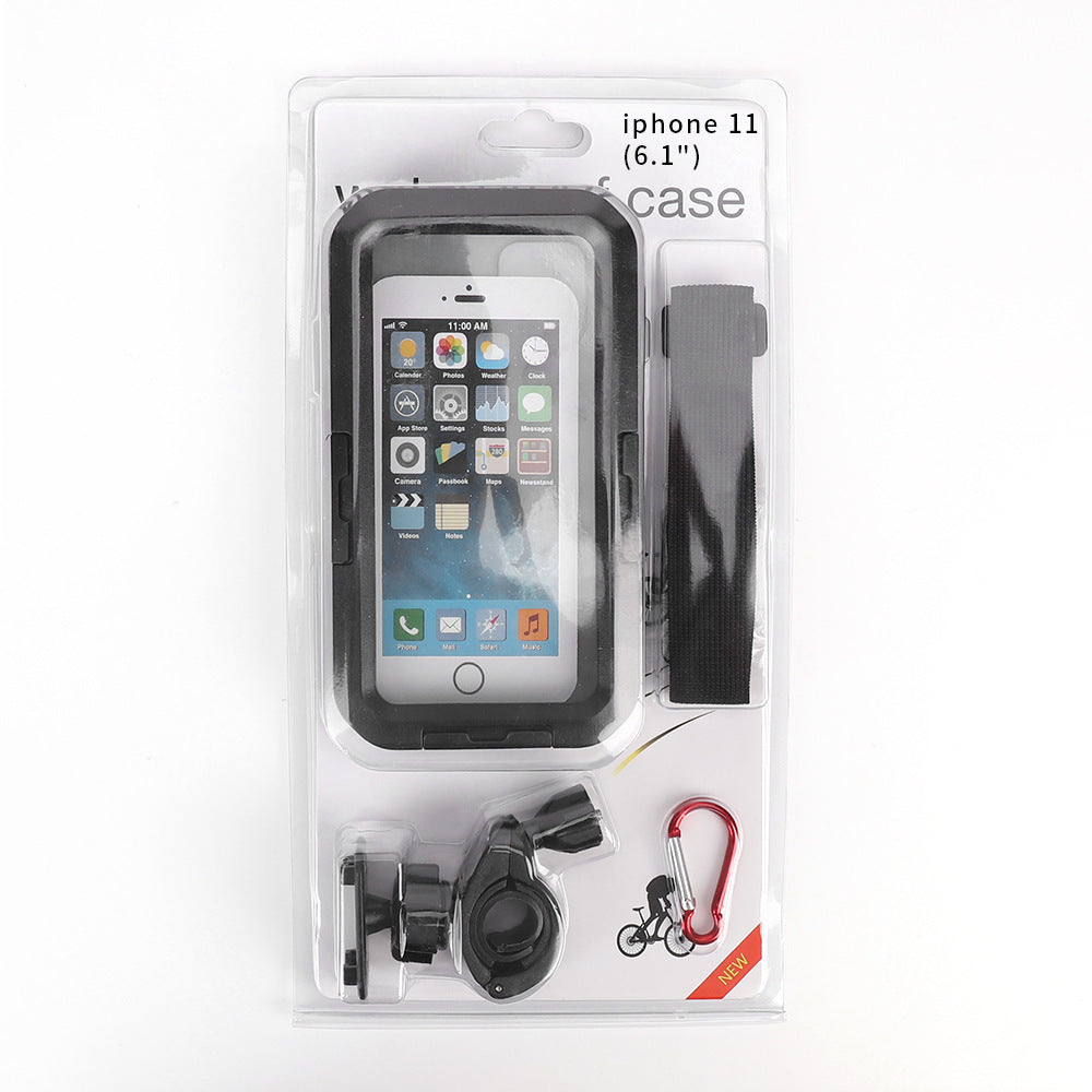 HKM-539603 Five-In-One Bicycle Phone Holder for iPhone and Samsung Devices