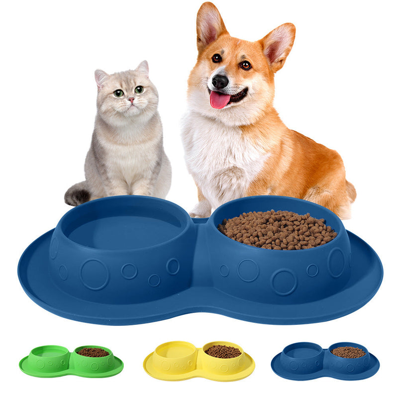 HKM-5396413 Dual-Sided Non-Slip Waterproof Silicone Mat for Pet Bowls and Feeders