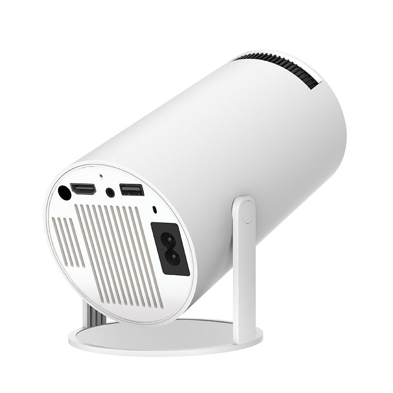 HKM-539731 Portable Intelligent Projector HY300PRO - 4K Hard Decoding, Wireless Connectivity, 130-Inch Display, Dual-Band Wi-Fi 6, Android 11.0